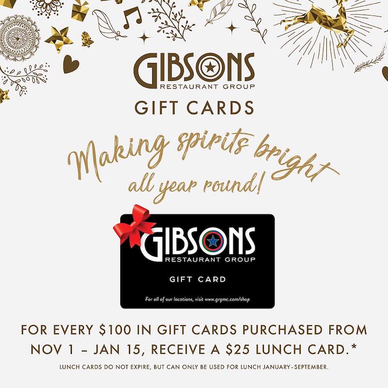 Gibsons Steaks, Salt and Gift Card Shop Gibsons